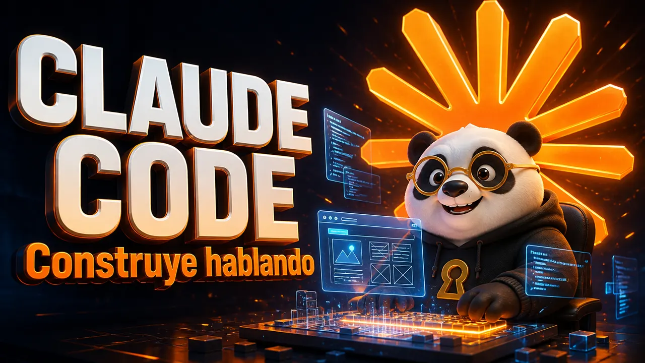 Portada de Claude Code con el panda de La Bóveda