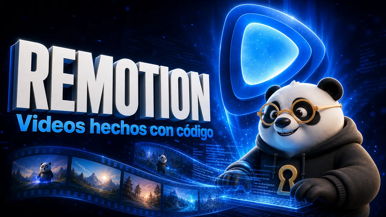 Portada de Remotion con el panda de La Bóveda