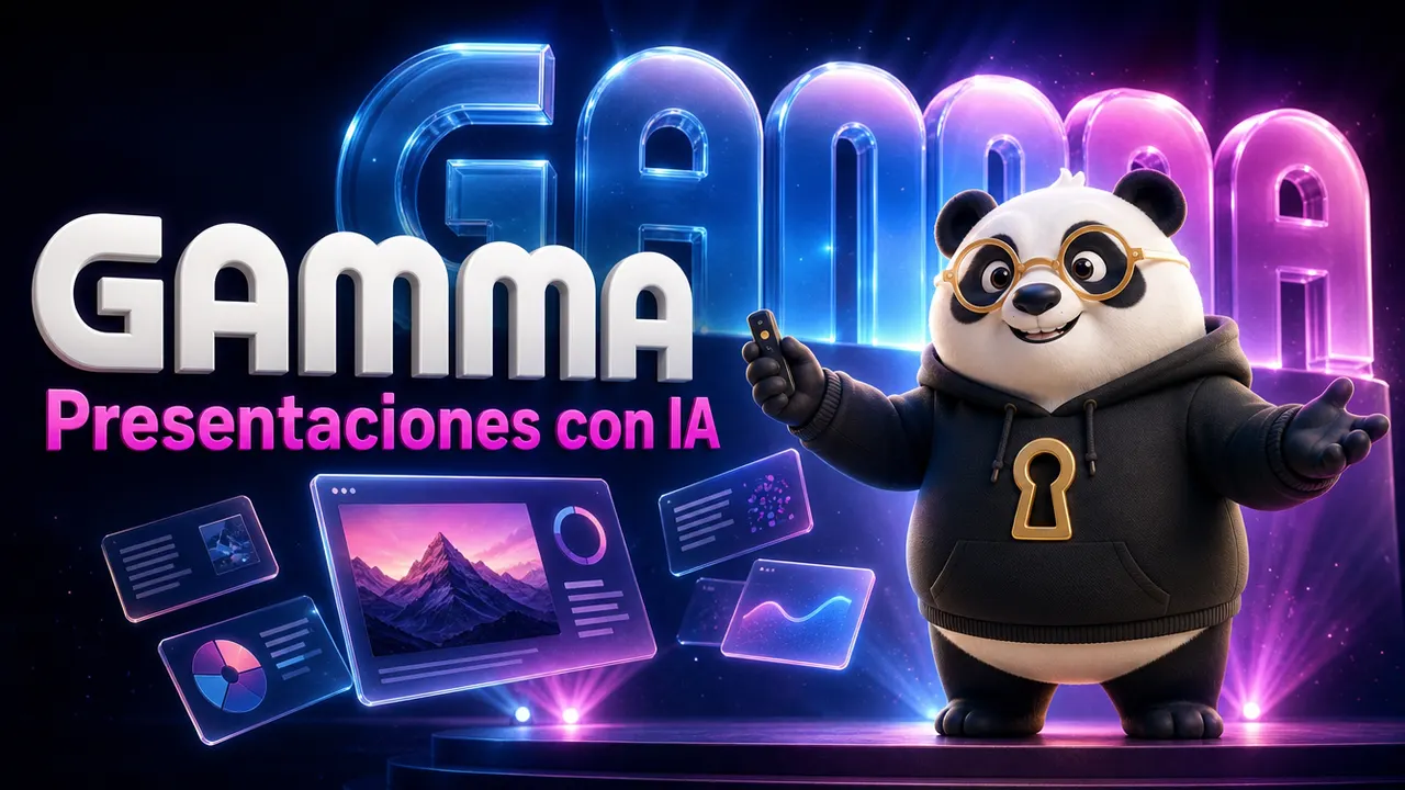 Portada de Gamma con el panda de La Bóveda